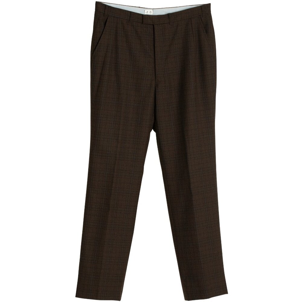Sundazed (Germany) 70s, Glen Check, Tapered Leg, Pressed Pleats